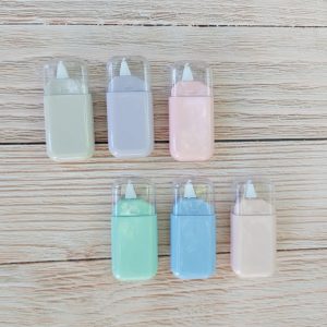 Corrector cinta colores neutro pastel