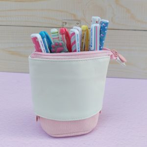 Cartuchera Portalápices Rosa