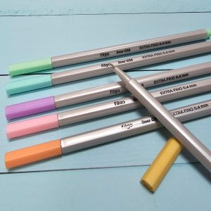 Set x 6 Marcadores Finos Pastel