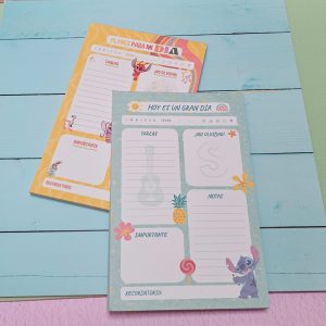 Planner Diario Stitch