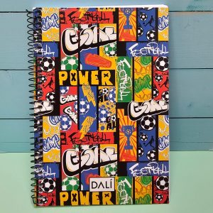 Cuaderno Fútbol Graffiti