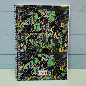 Cuaderno Fútbol Verde