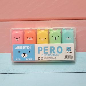 Set x 6 Resaltadores Osito