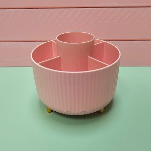 Porta lápices o maquillaje giratorio